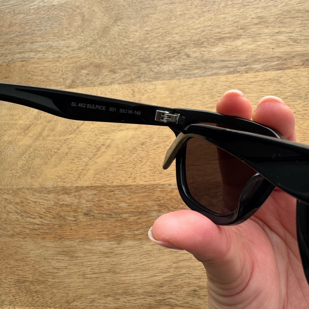 Saint Laurent SL 462 Sulpice Black Sunglasses - Picture 9 of 12